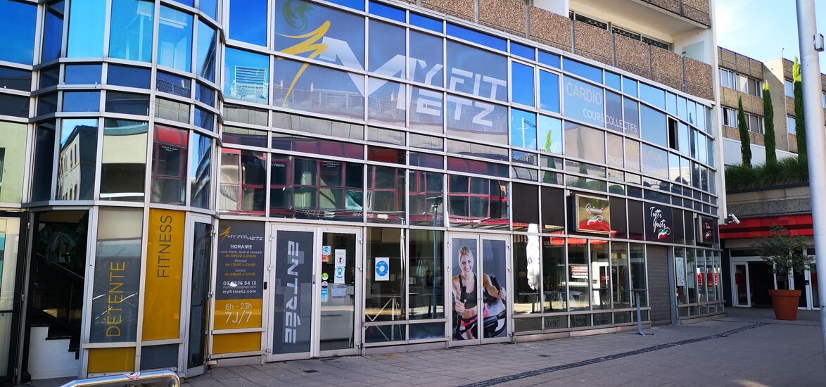 MyFitMetz façade de la salle de sport